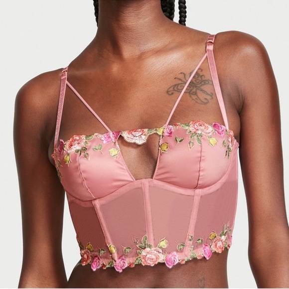 Floral bra corset size XL - Picture 5 of 5